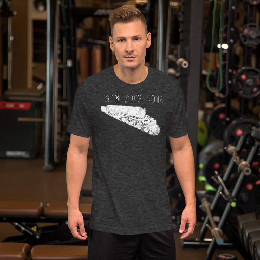 Big Boy 4014 Locomotive Men's Short-Sleeve T-Shirt - Broken Knuckle Apparel