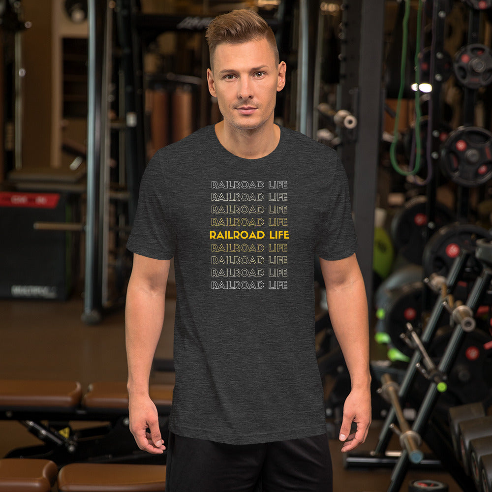 Railroad Life Men's Short-sleeve t-shirt - Broken Knuckle Apparel