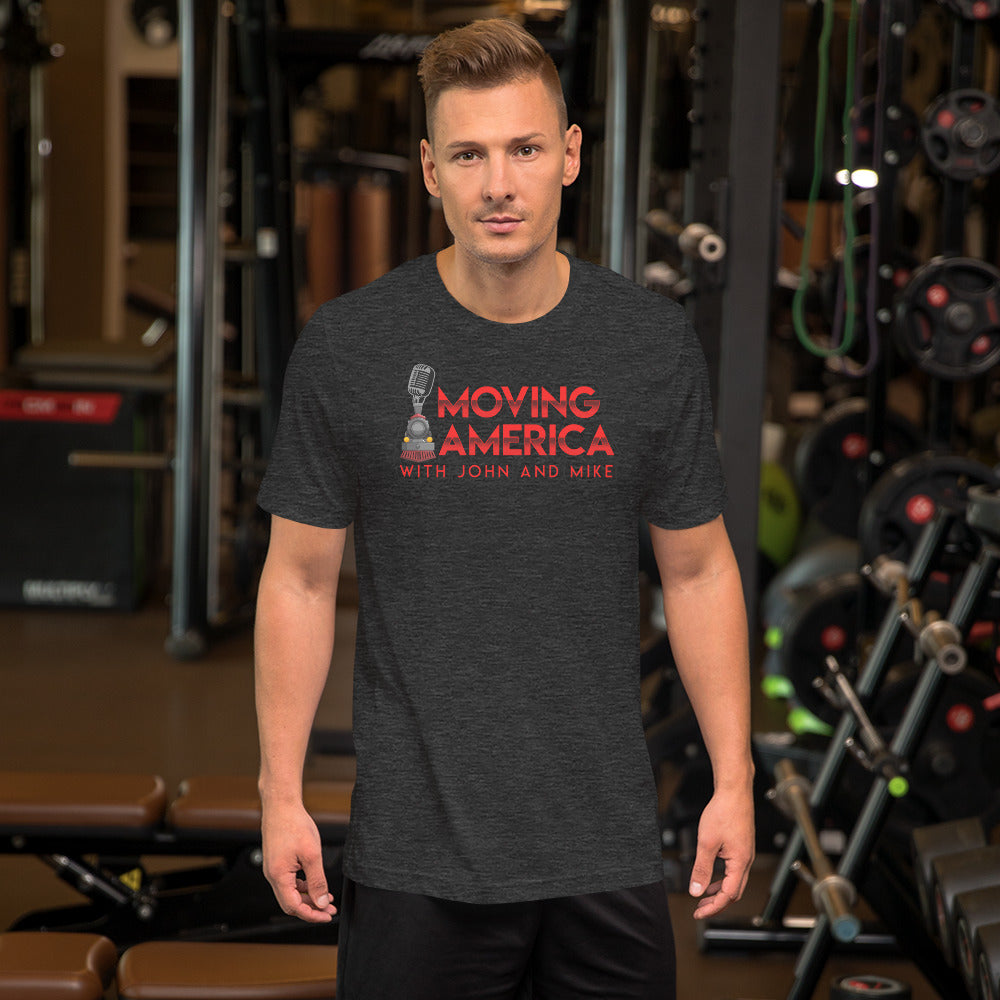 Moving America Podcast Men's Short-sleeve t-shirt - Broken Knuckle Apparel