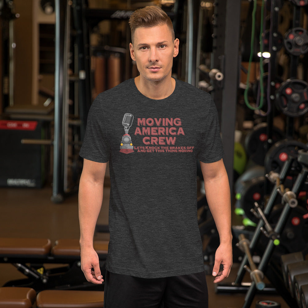 Moving America Crew Men's Short Sleeve Shirt - Broken Knuckle Apparel