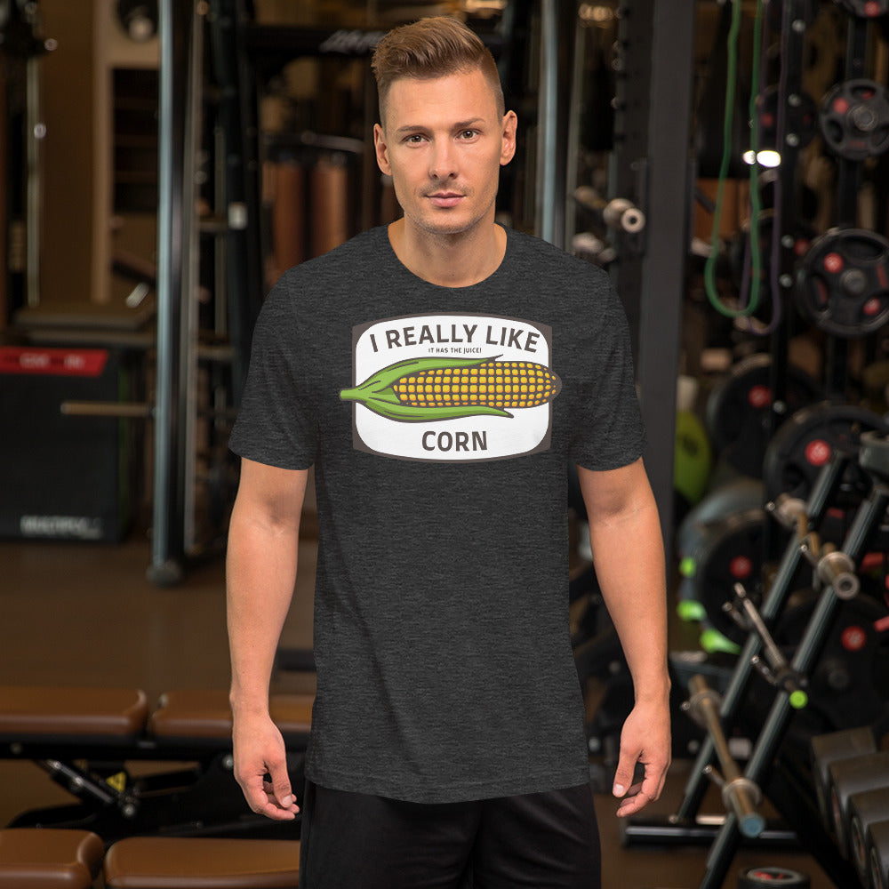 I Really Like Corn! Men's Short Sleeve t-shirt - Broken Knuckle Apparel
