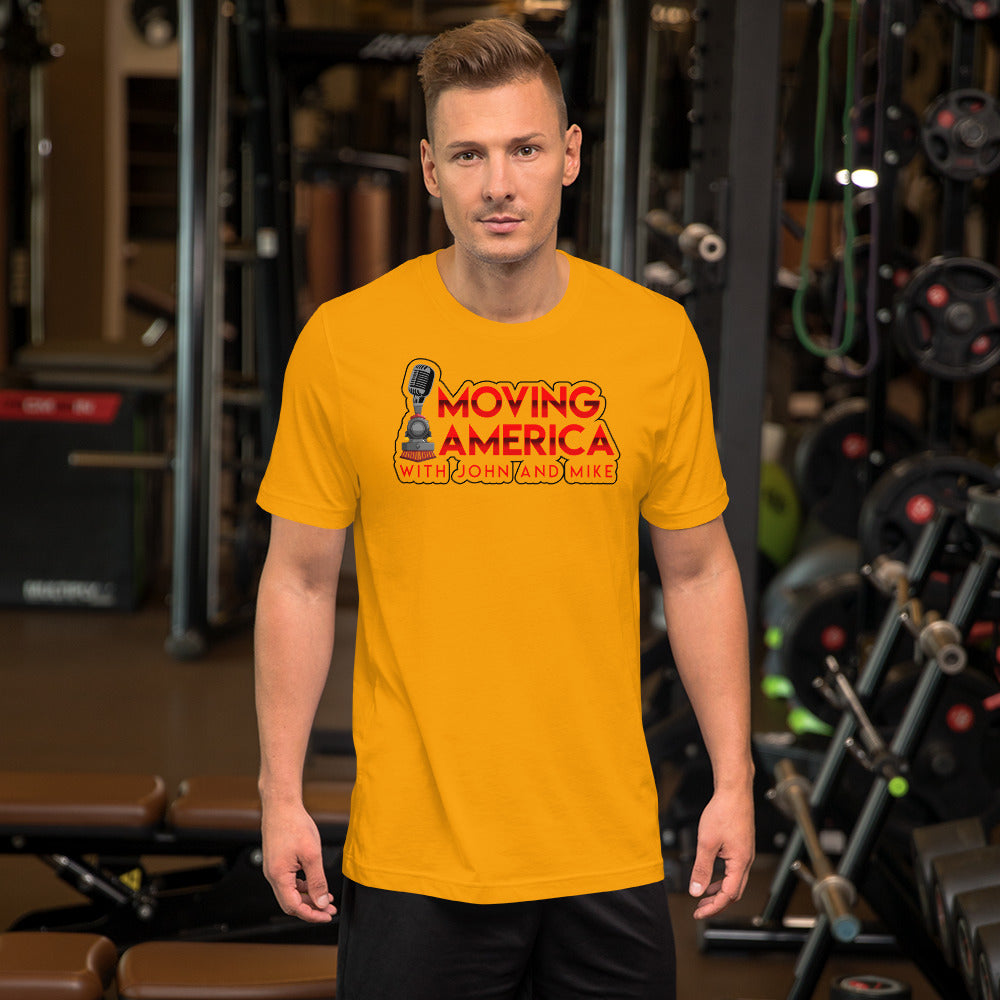 Moving America Podcast Men's Short-sleeve t-shirt - Broken Knuckle Apparel