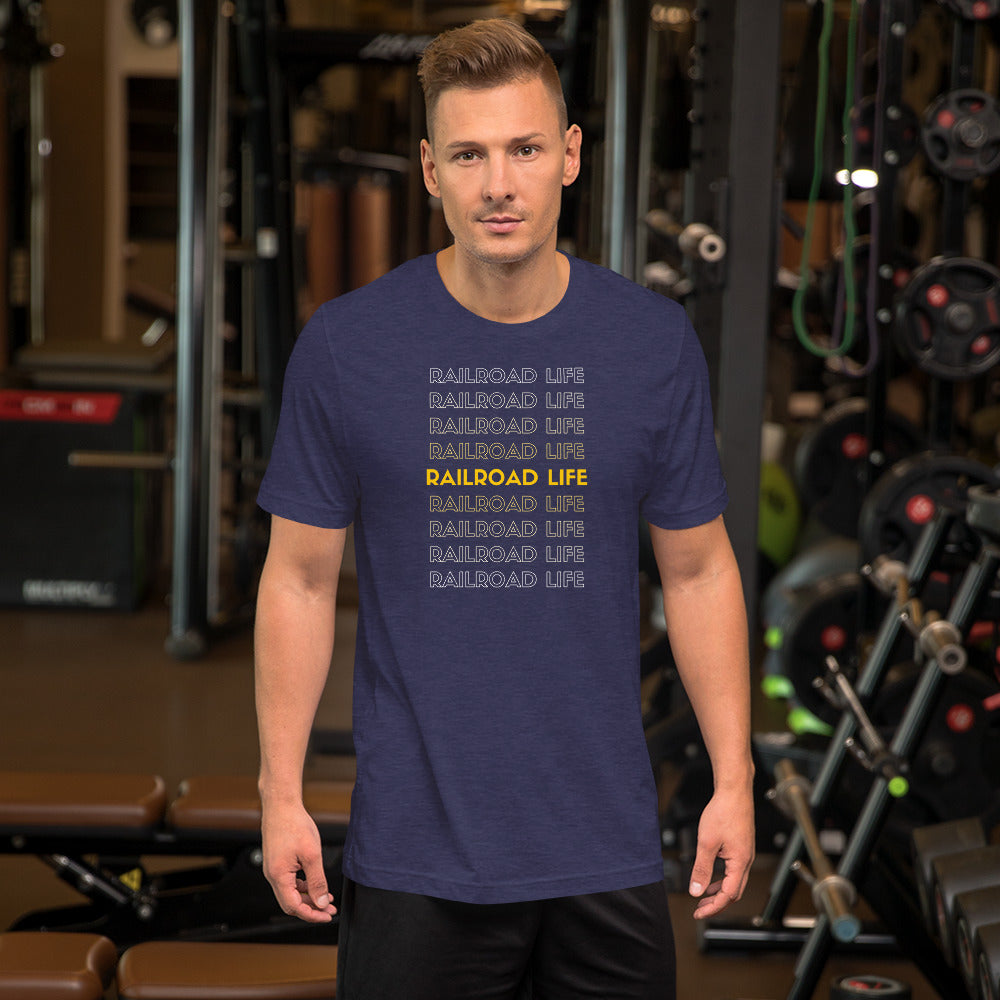 Railroad Life Men's Short-sleeve t-shirt - Broken Knuckle Apparel
