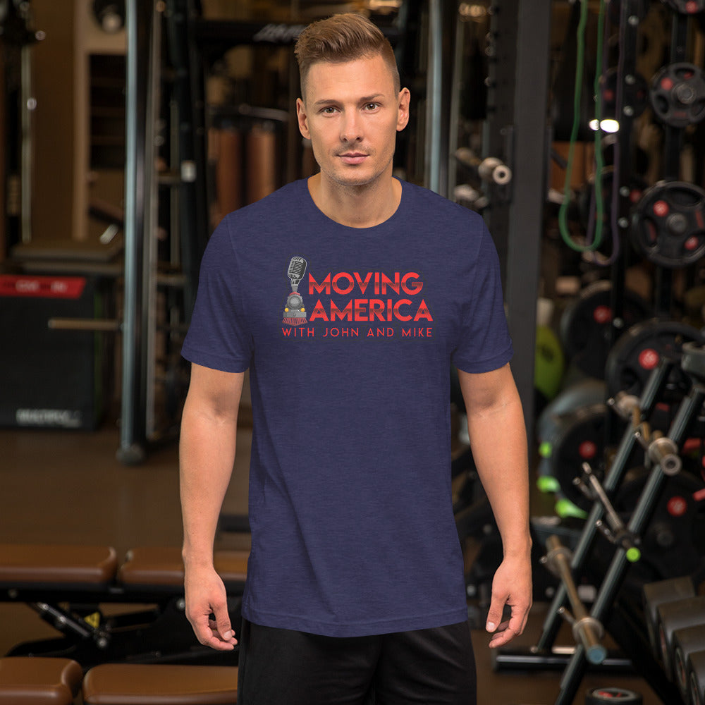 Moving America Podcast Men's Short-sleeve t-shirt - Broken Knuckle Apparel
