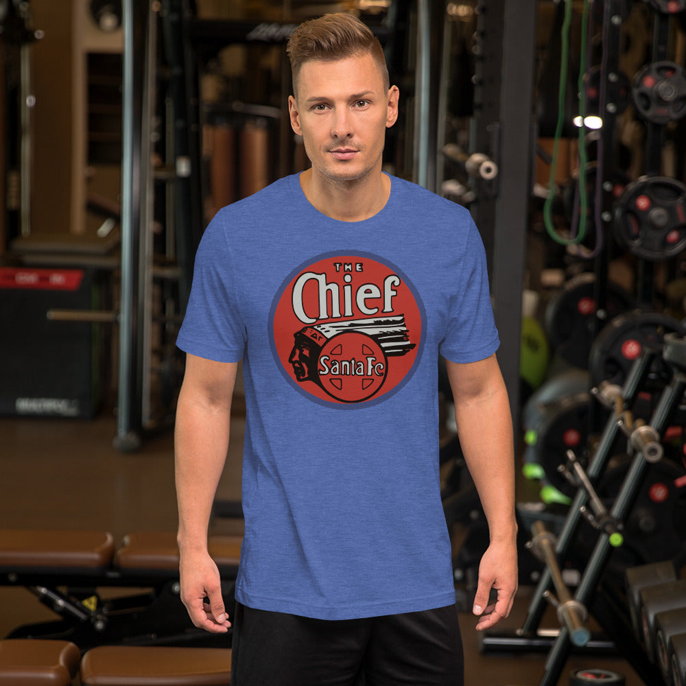 Santa Fe The Chief Men's Short-Sleeve T-Shirt - Broken Knuckle Apparel