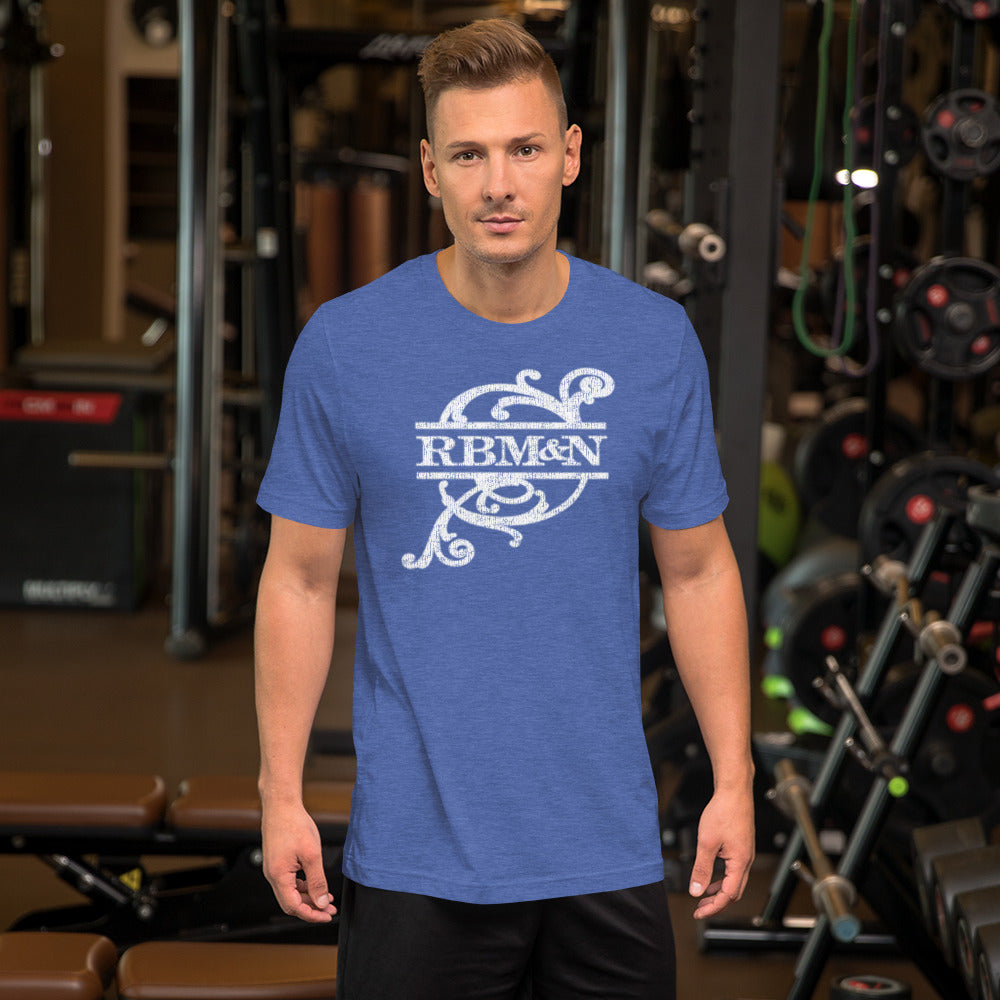 Reading Blue Mountain & Northern “The Road of Anthracite” Men's Short-Sleeve T-Shirt - Broken Knuckle Apparel