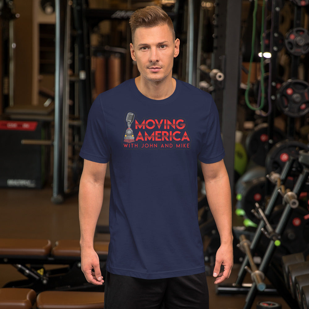 Moving America Podcast Men's Short-sleeve t-shirt - Broken Knuckle Apparel