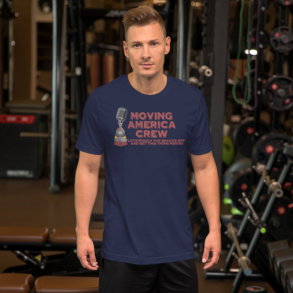 Moving America Crew Men's Short Sleeve Shirt - Broken Knuckle Apparel