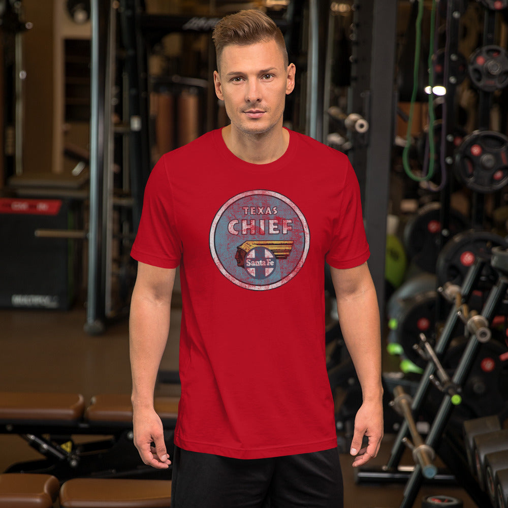 Texas Chief Distressed Men's Short-sleeve t-shirt - Broken Knuckle Apparel