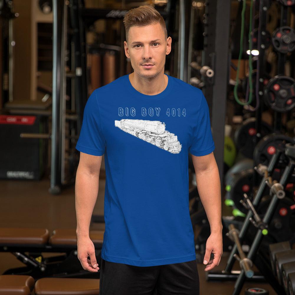 Big Boy 4014 Locomotive Men's Short-Sleeve T-Shirt - Broken Knuckle Apparel