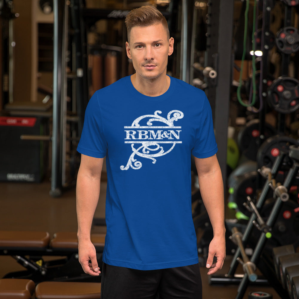 Reading Blue Mountain & Northern “The Road of Anthracite” Men's Short-Sleeve T-Shirt - Broken Knuckle Apparel
