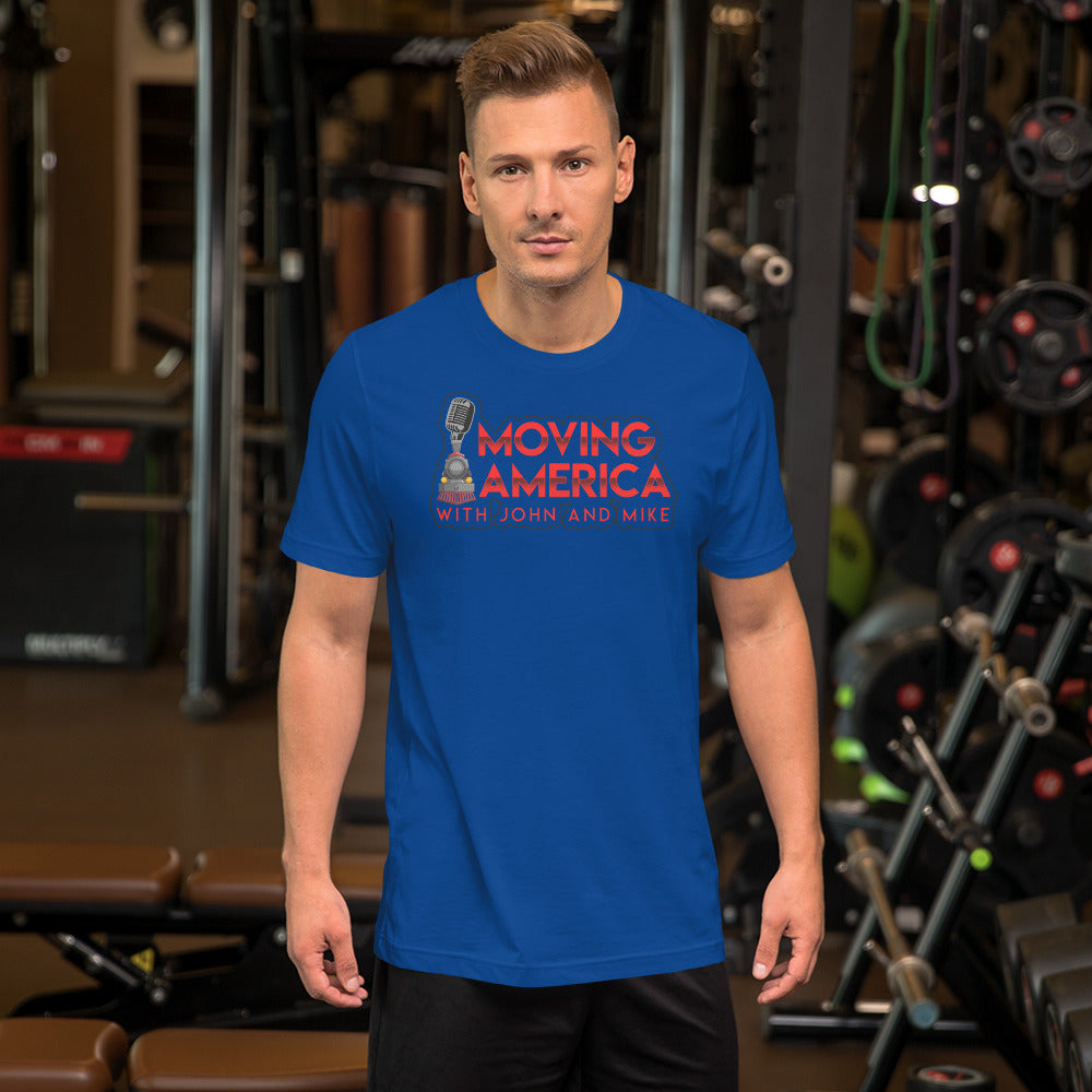 Moving America Podcast Men's Short-sleeve t-shirt - Broken Knuckle Apparel