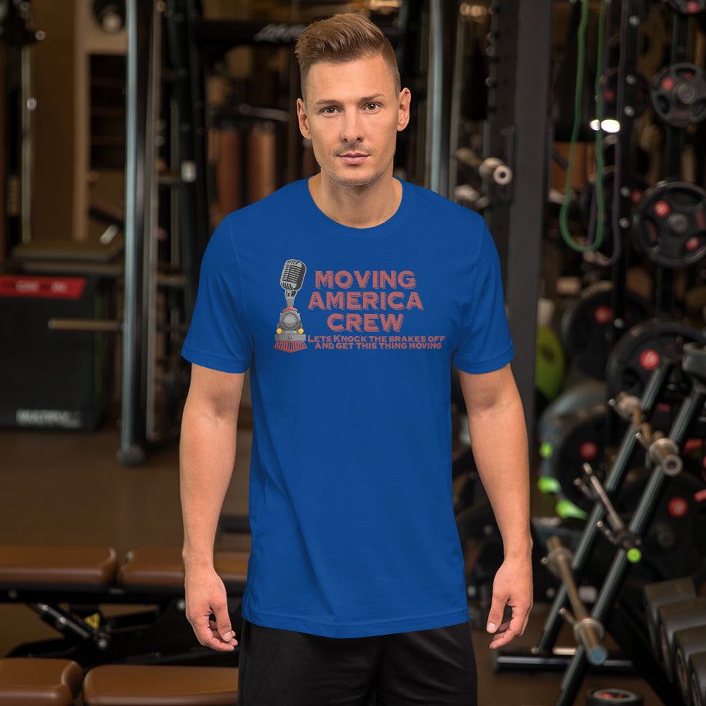Moving America Crew Men's Short Sleeve Shirt - Broken Knuckle Apparel
