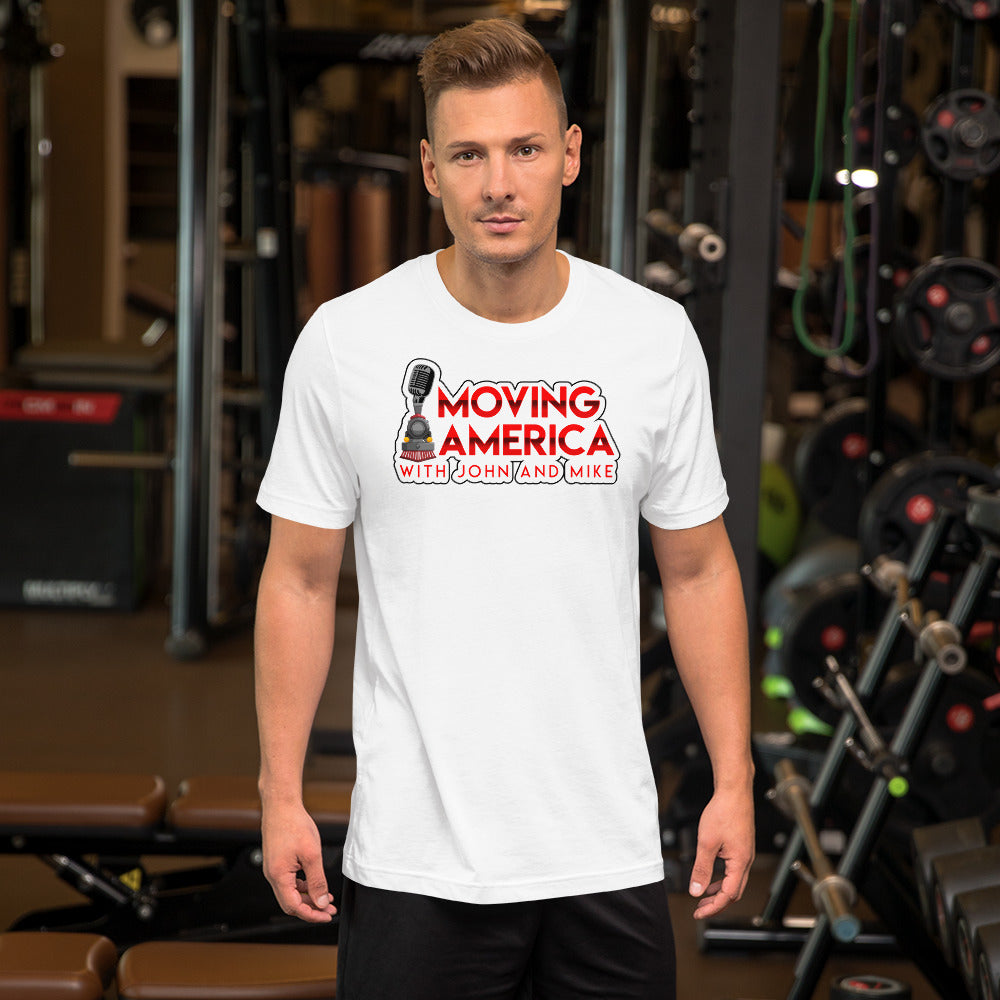 Moving America Podcast Men's Short-sleeve t-shirt - Broken Knuckle Apparel