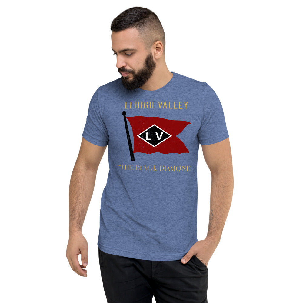 Lehigh Valley Men's Triblend Short sleeve t-shirt - Broken Knuckle Apparel