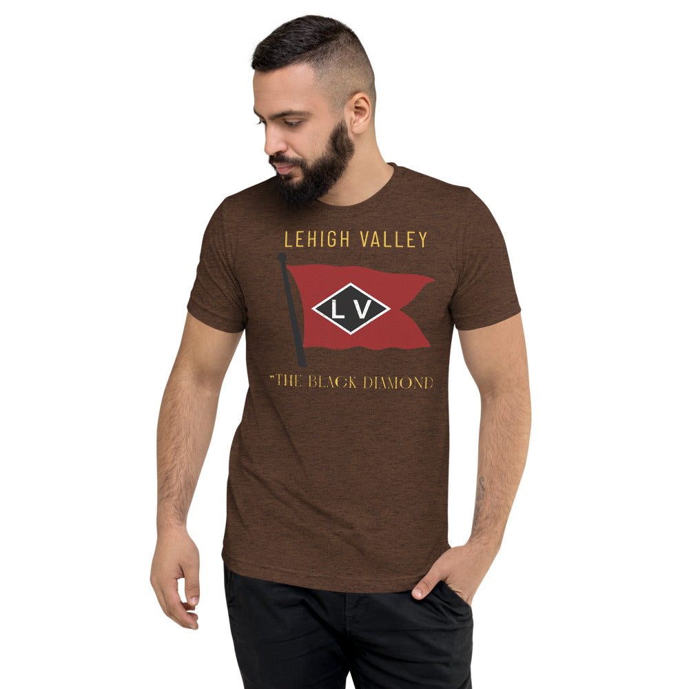 Lehigh Valley Men's Triblend Short sleeve t-shirt - Broken Knuckle Apparel