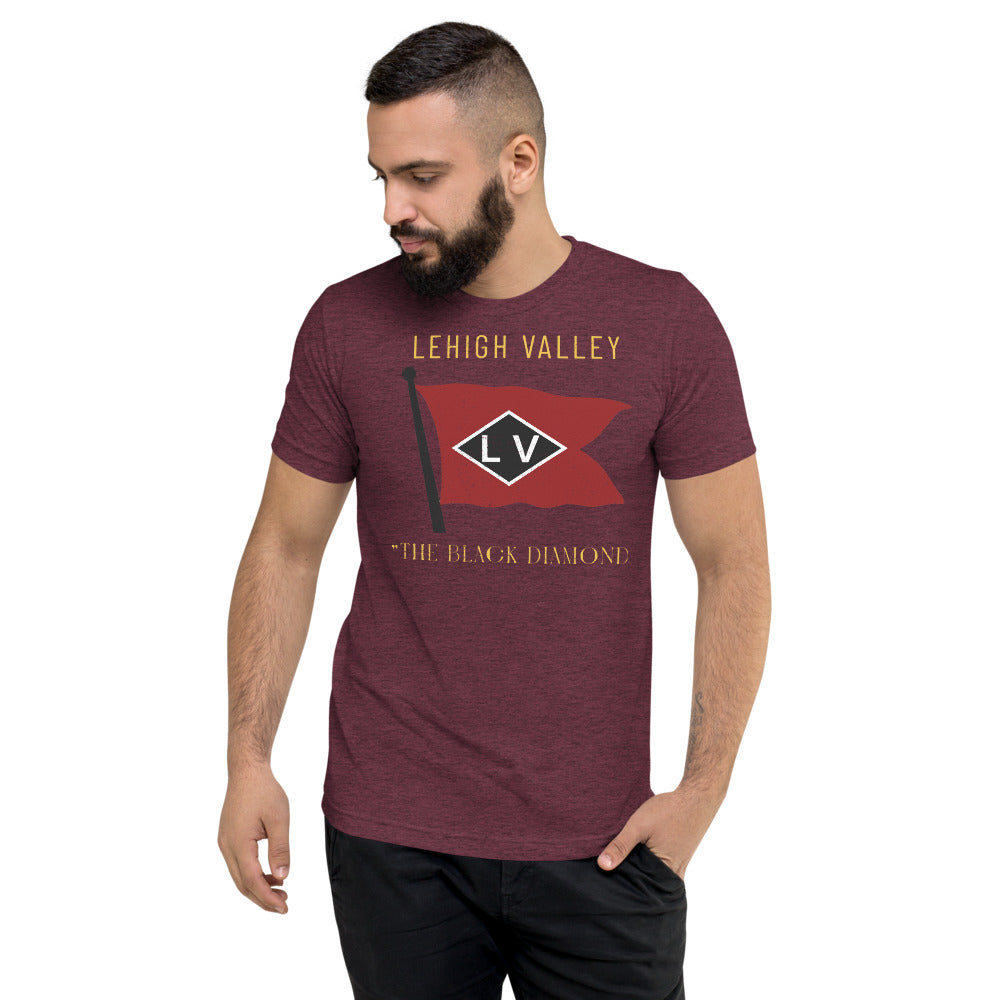 Lehigh Valley Men's Triblend Short sleeve t-shirt - Broken Knuckle Apparel