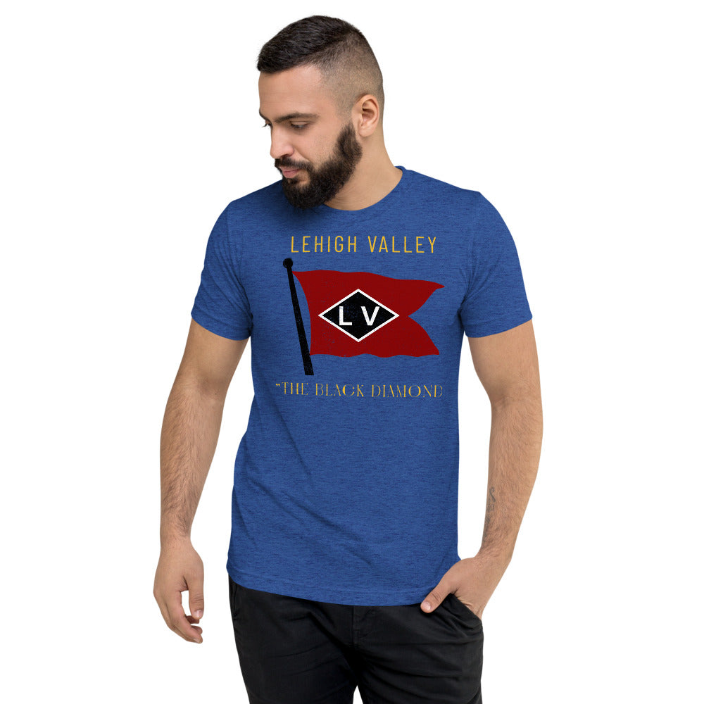 Lehigh Valley Men's Triblend Short sleeve t-shirt - Broken Knuckle Apparel