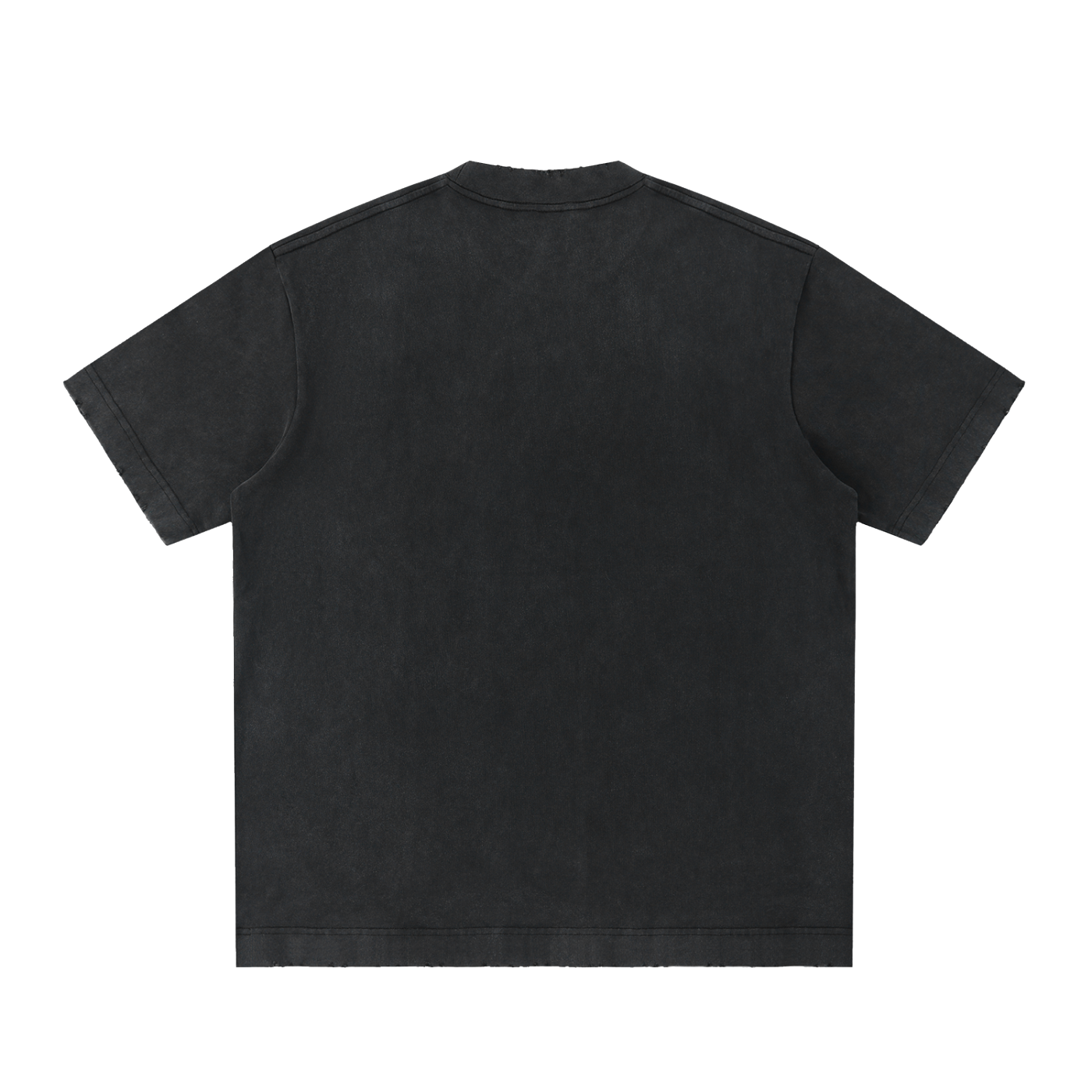 Faded black heavyweight vintage-washed t-shirt featuring a distressed cream-colored circular graphic. The graphic shows an illustration of the Big Boy 4014 steam locomotive in the center. Vintage text around the circle reads "UNION PACIFIC" at the top and "BIG BOY 4014" at the bottom. A banner across the middle reads "STEAM LEGEND".
