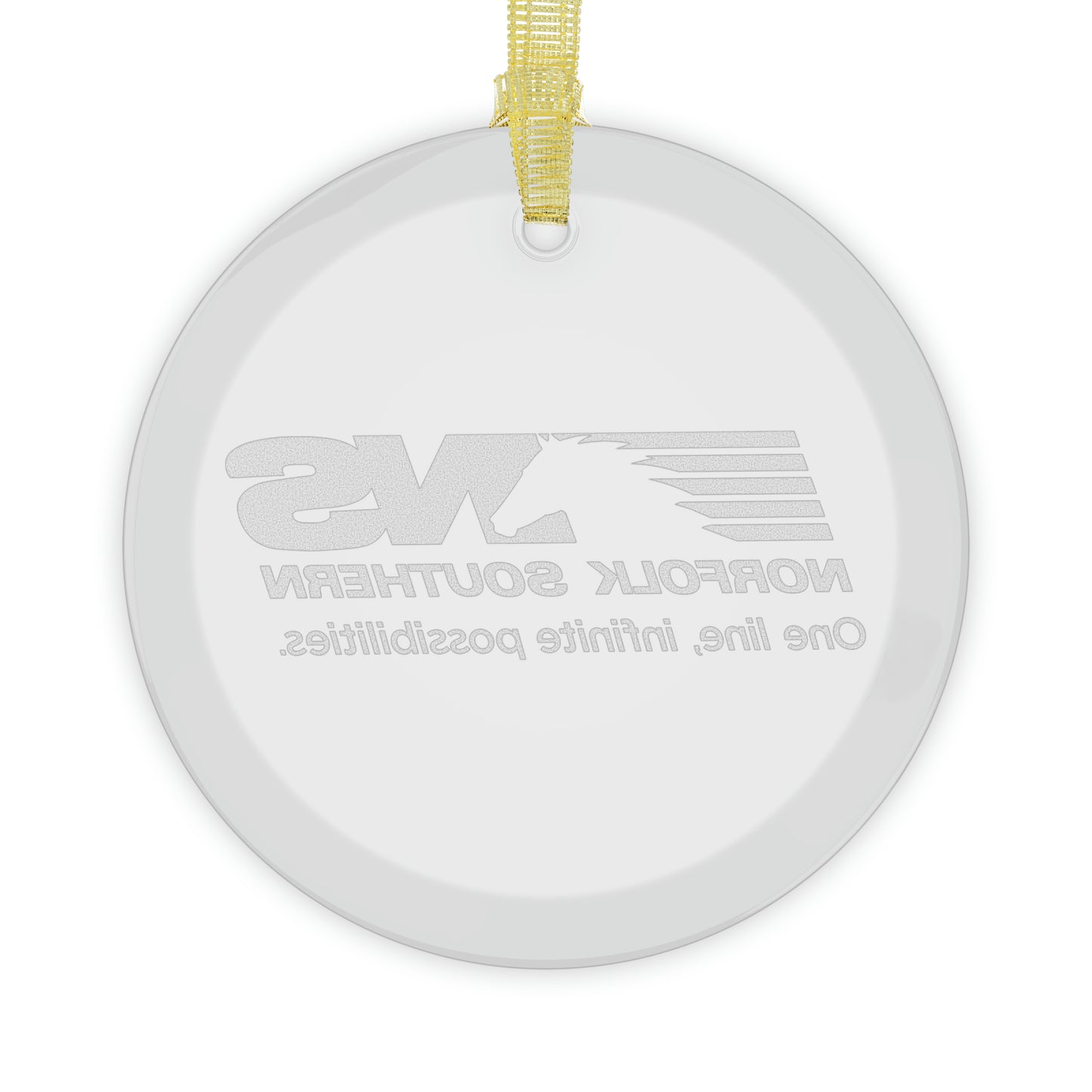 Norfolk Southern Glass Ornaments