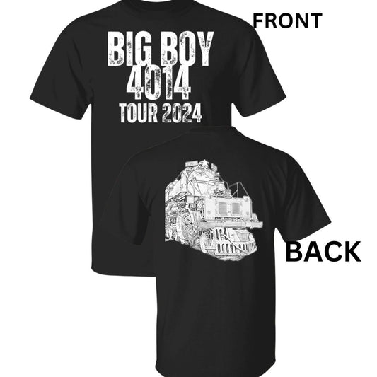 Big Boy 4014 Tour 2024 Youth Short Sleeve T-Shirt