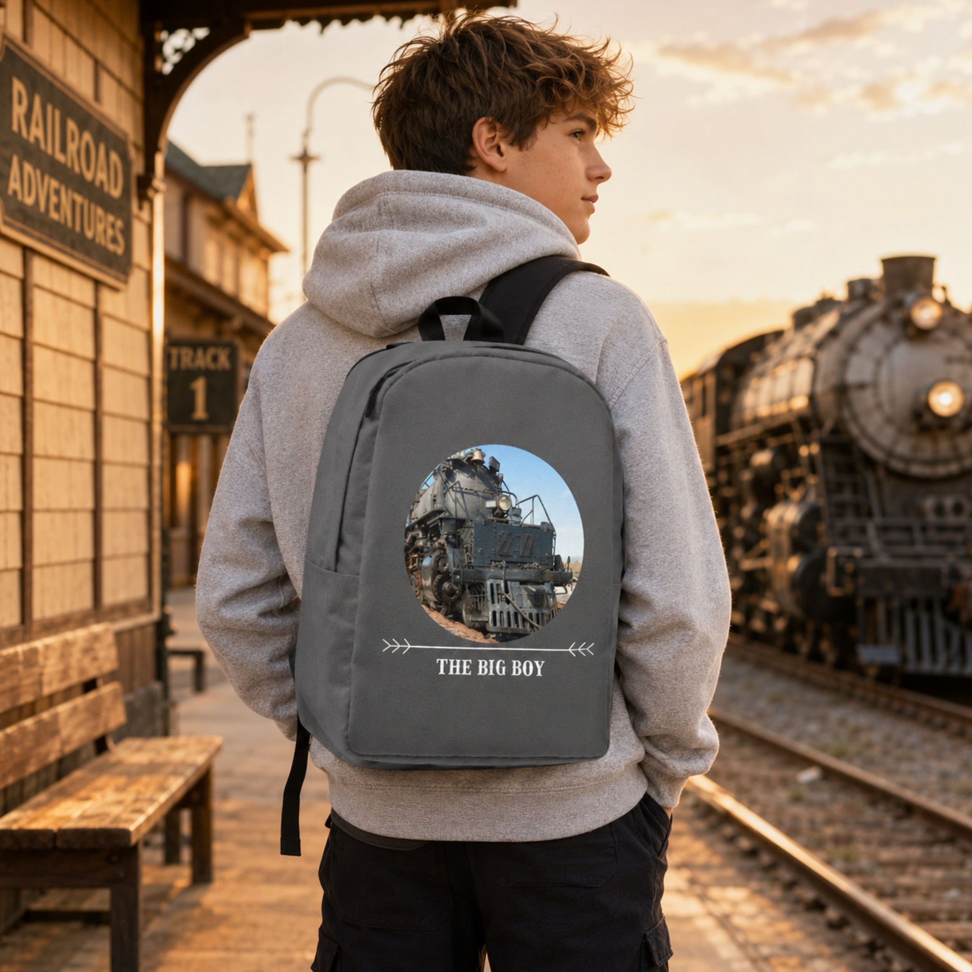 Youth Railroad Backpack - The Big Boy