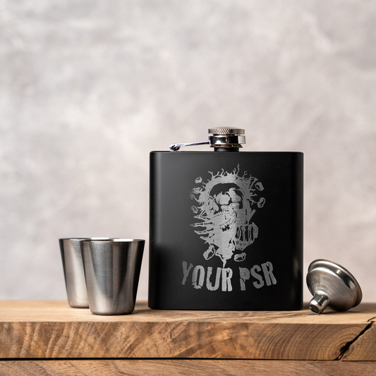 F*CK YOUR PSR  Stainless-Steel Flask Set