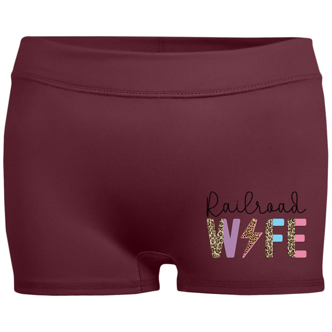 1232 Ladies' Fitted Moisture-Wicking 2.5 inch Inseam Shorts
