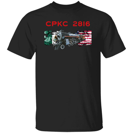 CPKC 2816 w/ USA/MEX Flag Heavyweight Classic  T-Shirt