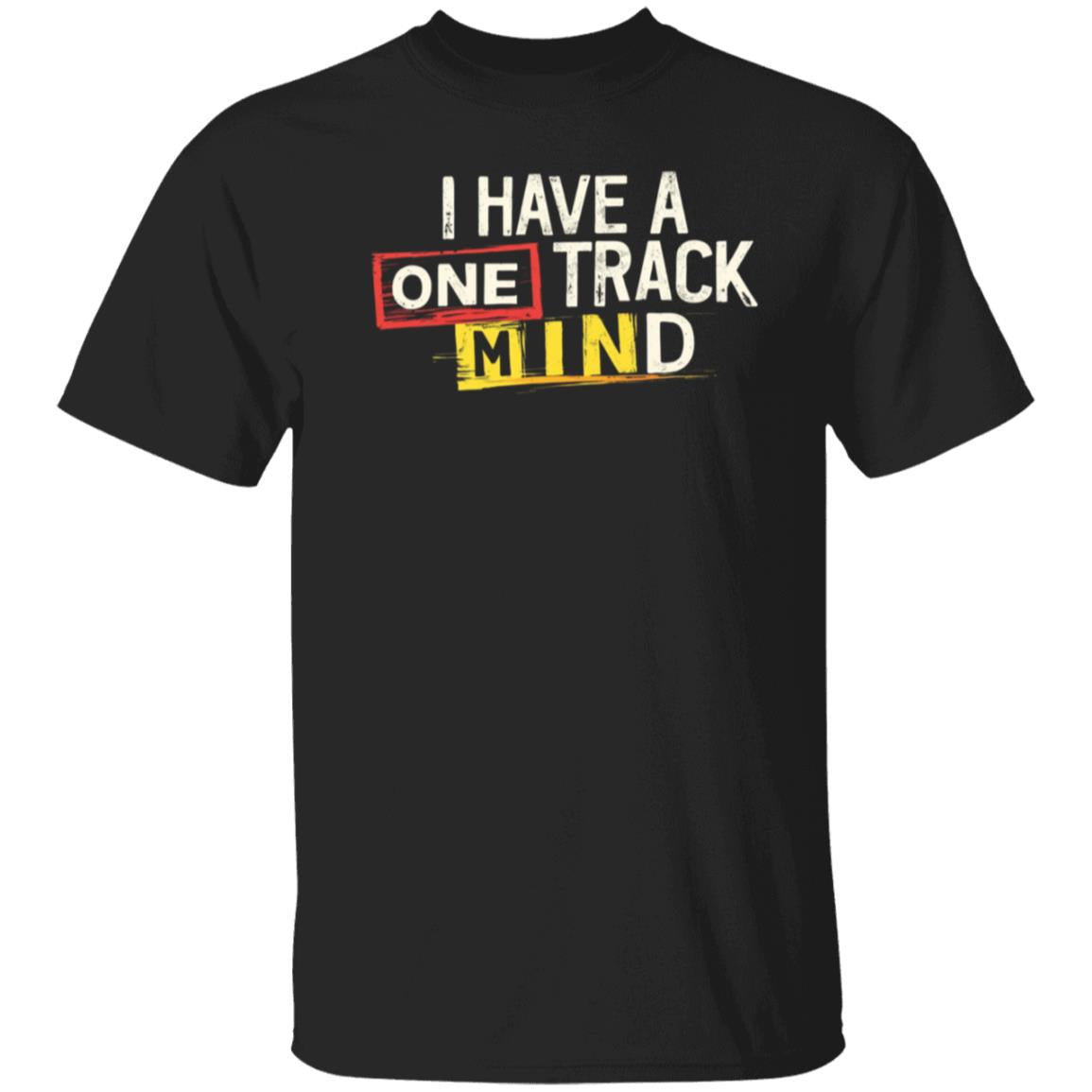 One Track Mind Heavyweight Classic T-Shirt