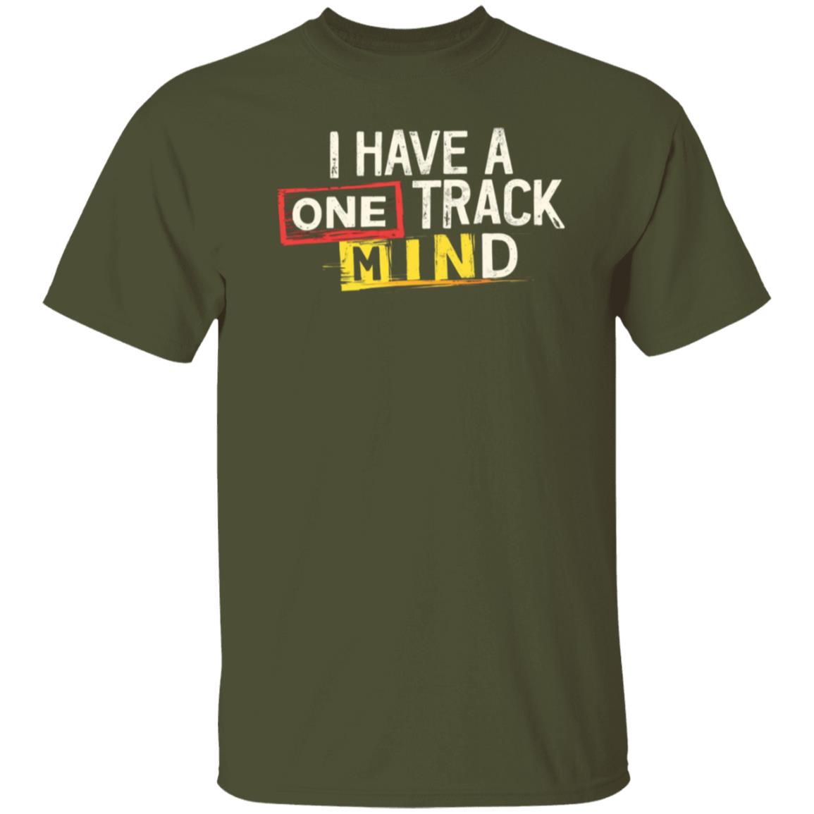 One Track Mind Heavyweight Classic T-Shirt