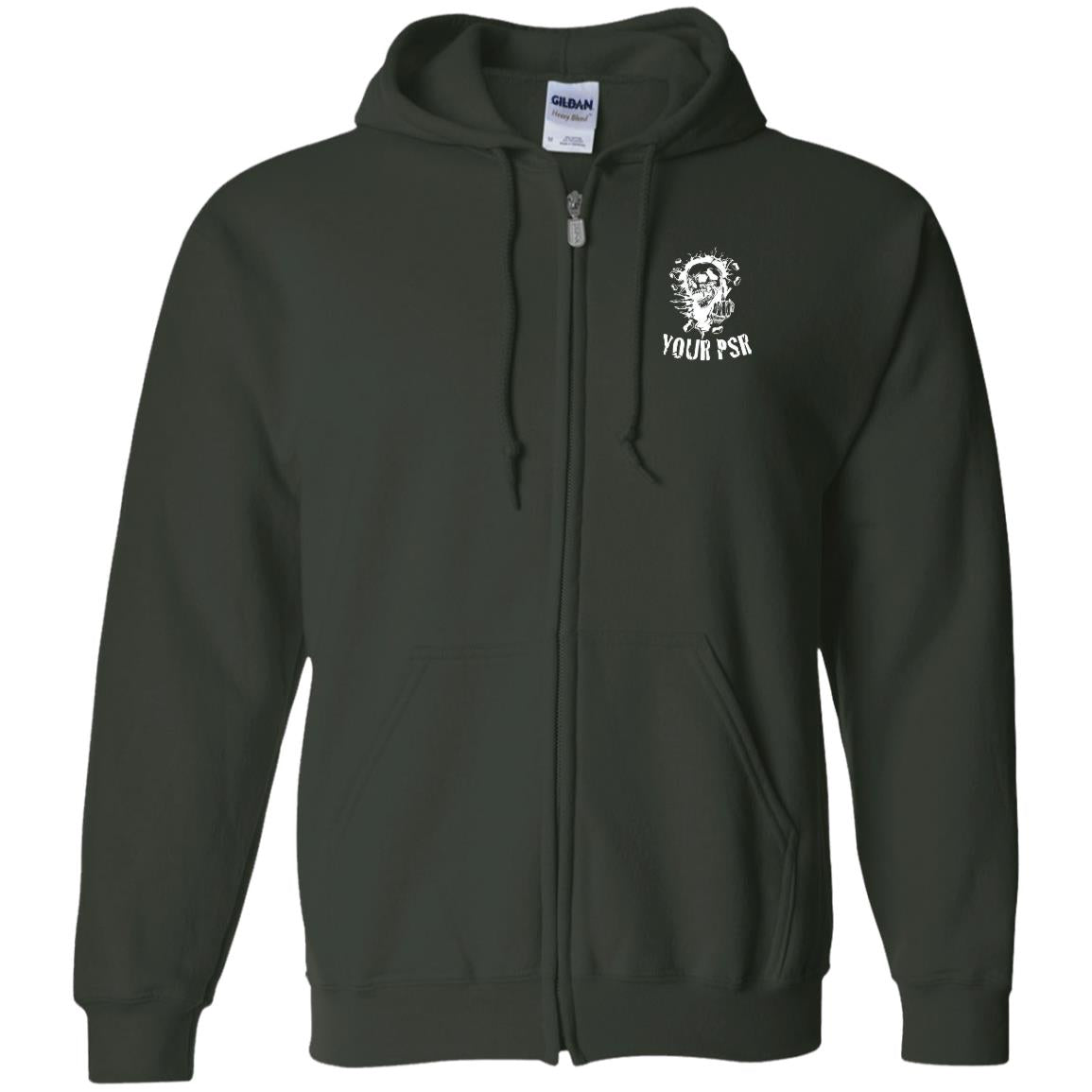 F*CK YOUR PSR Zip Up Hooded Sweatshirt