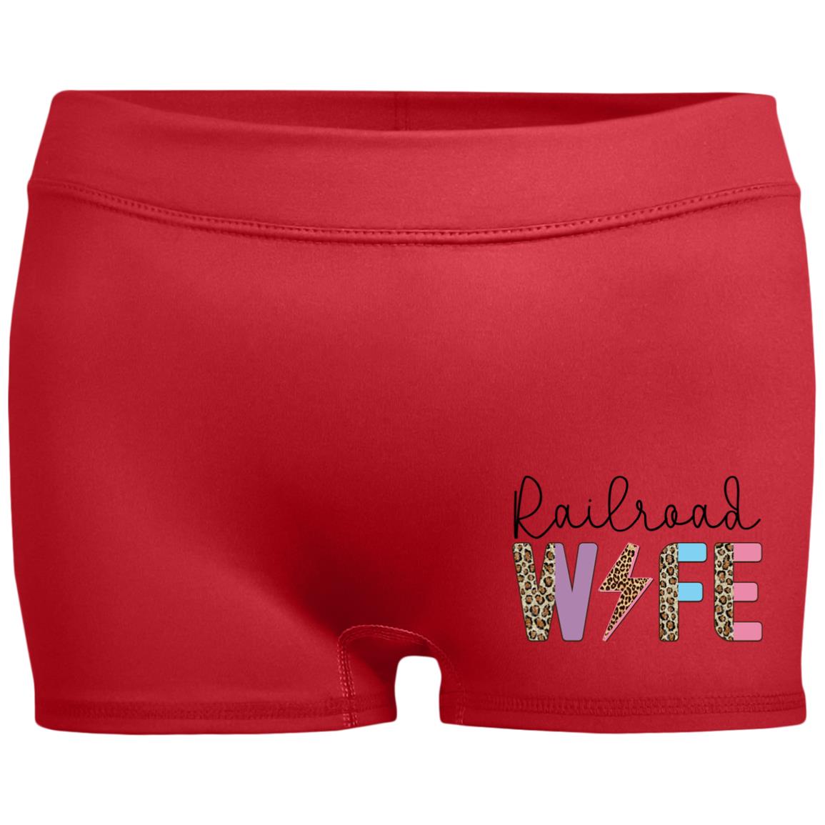 1232 Ladies' Fitted Moisture-Wicking 2.5 inch Inseam Shorts