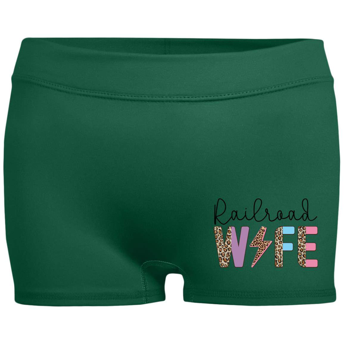 1232 Ladies' Fitted Moisture-Wicking 2.5 inch Inseam Shorts