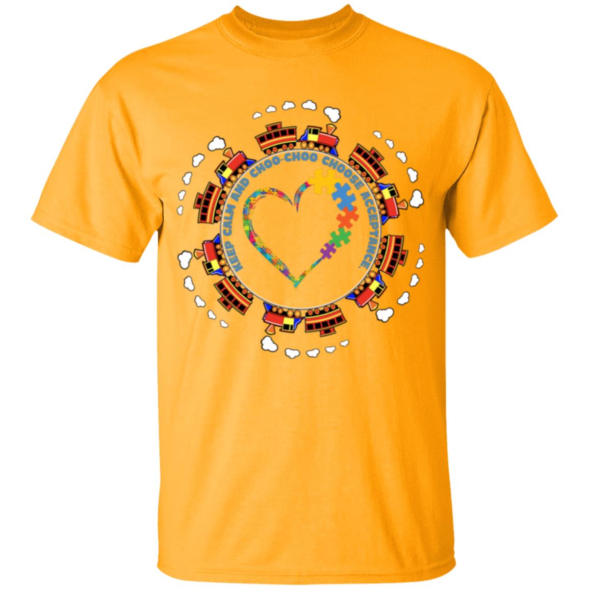 Embrace Diversity Autism Awareness Youth Classic 100% Cotton T-Shirt