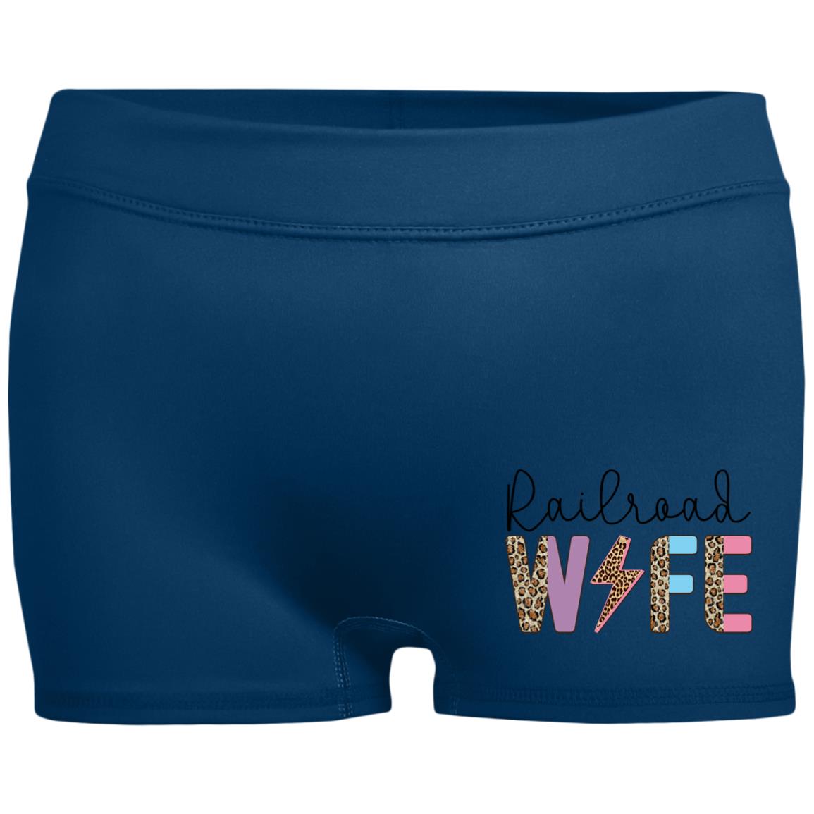 1232 Ladies' Fitted Moisture-Wicking 2.5 inch Inseam Shorts