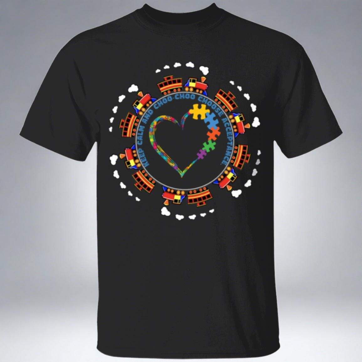 Embrace Diversity Autism Awareness Youth Classic 100% Cotton T-Shirt