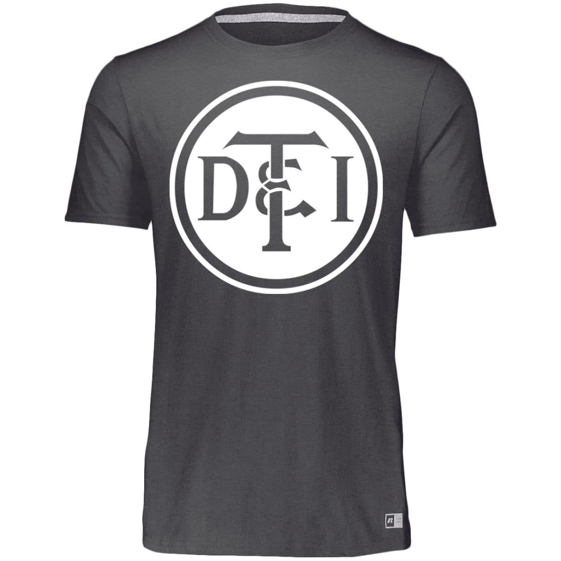 Detroit & Toledo Ironton [DT&I] Vintage White Logo Essential Dri-Power Tee