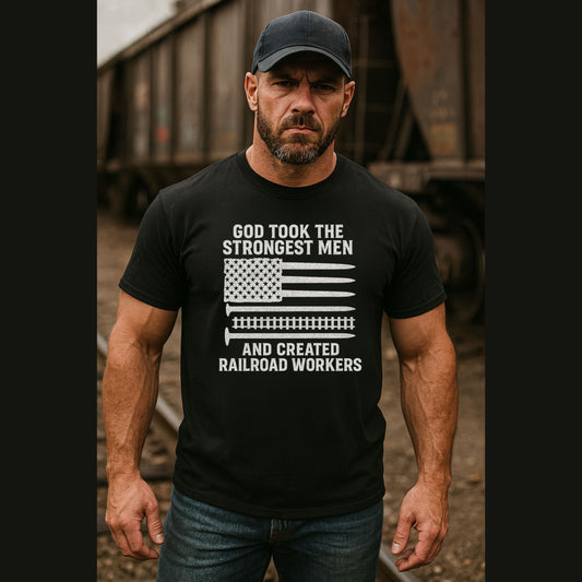 God Took The Strongest Men Heavyweight Classic T-Shirt