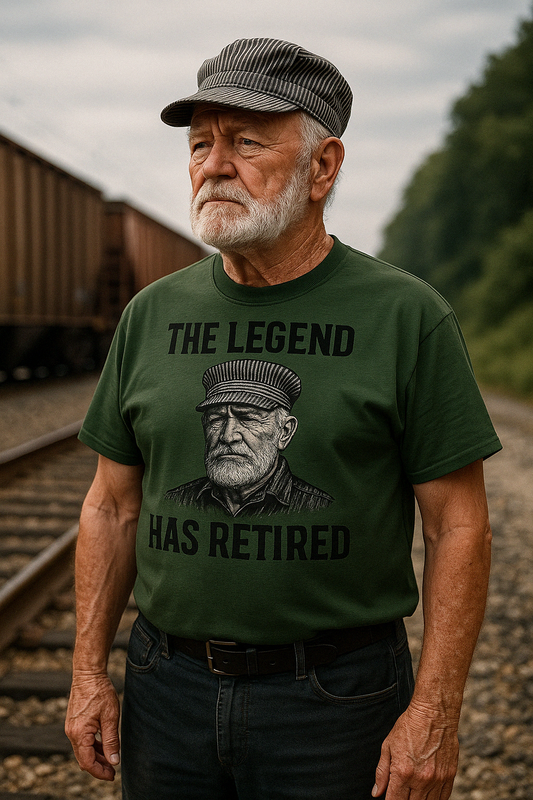The Legend Has Retired Heavyweight Classic T-Shirt