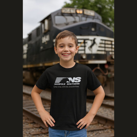 Norfolk Southern Youth Tee – “One Line. Infinite Possibilities.