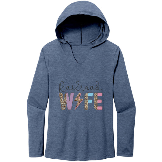 Railroad Wife District Women’s Perfect Tri Long Sleeve Hoodie