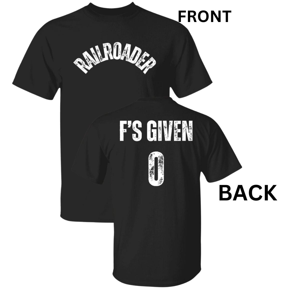 Railroader F's Given Heavyweight Classic  T-Shirt