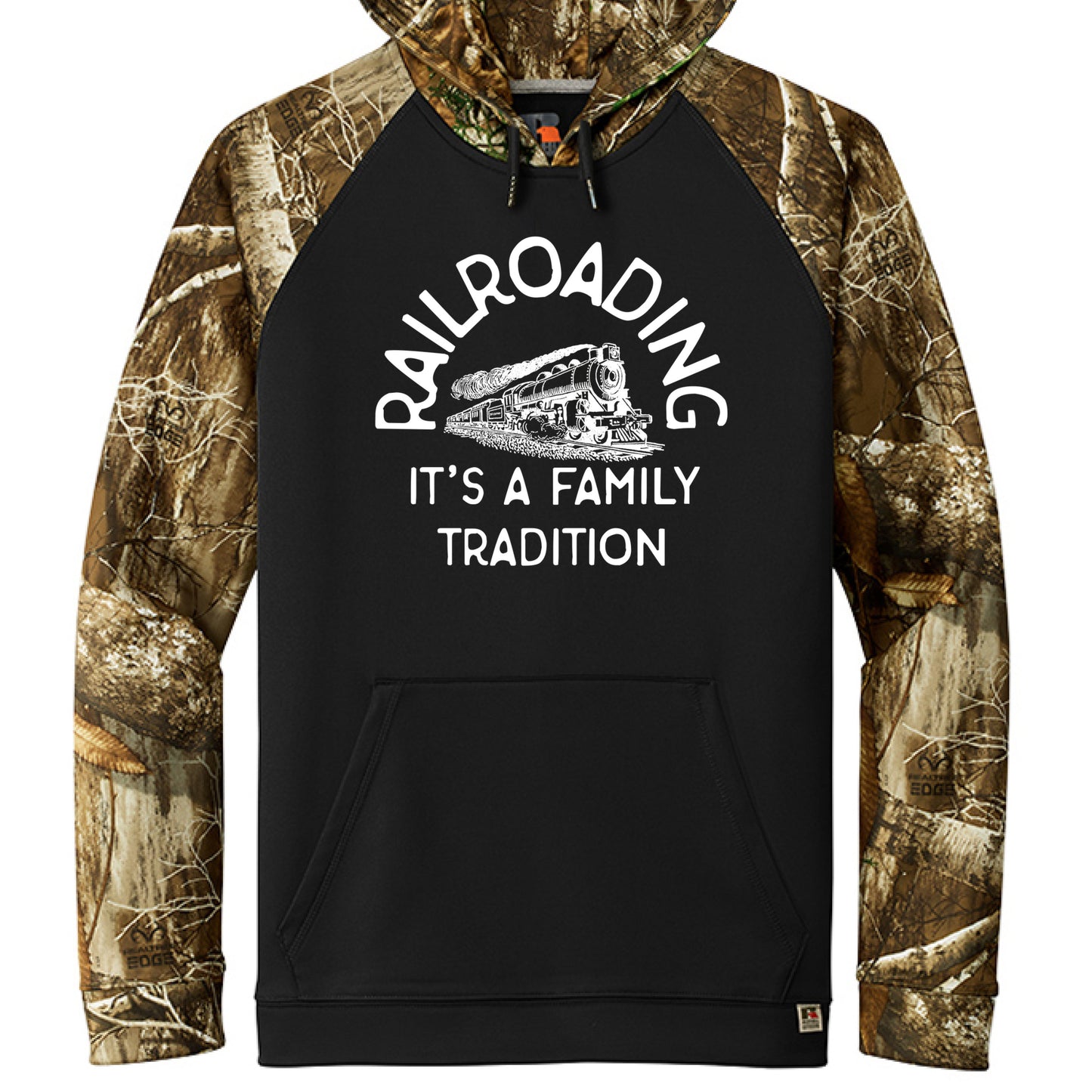 Black/ Realtree Edge - FRONT