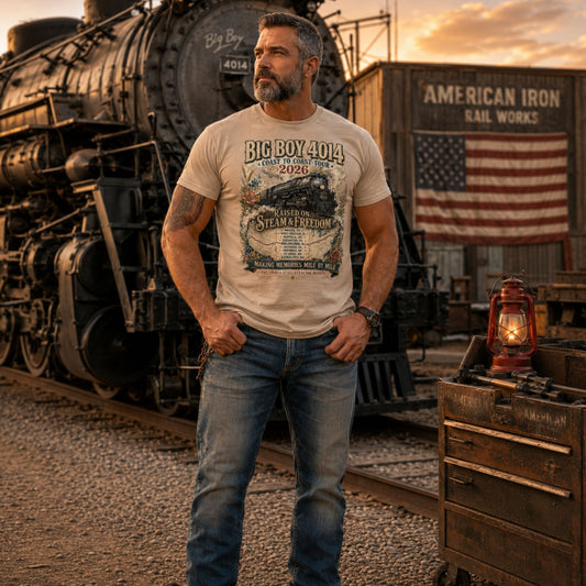 Big Boy 4014 Raised On Steam & Freedom 2026 Tour Classic Tee