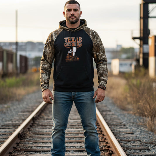 Texas Strong Realtree® Performance Colorblock Hoodie – Workwear Pullover
