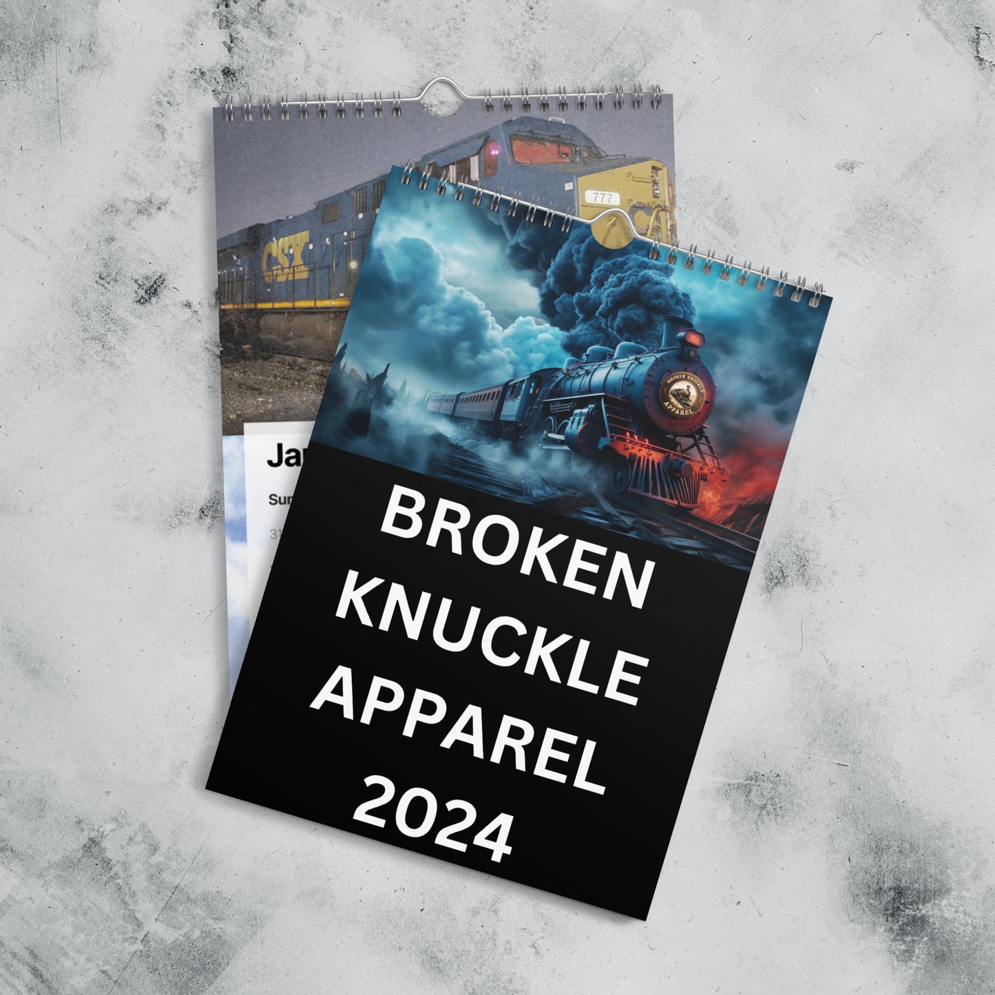 Broken Knuckle Apparel 2024 Wall calendar