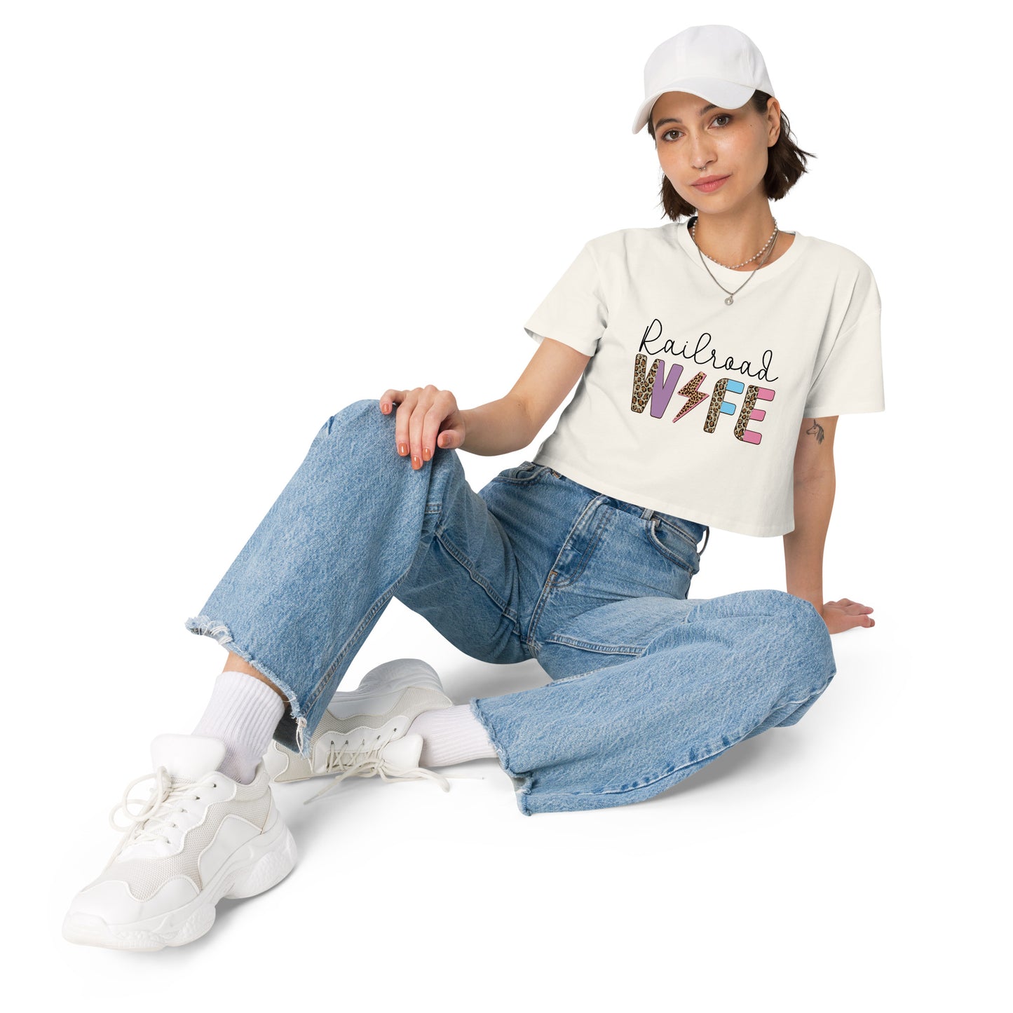 Railroad Wife Women’s crop top