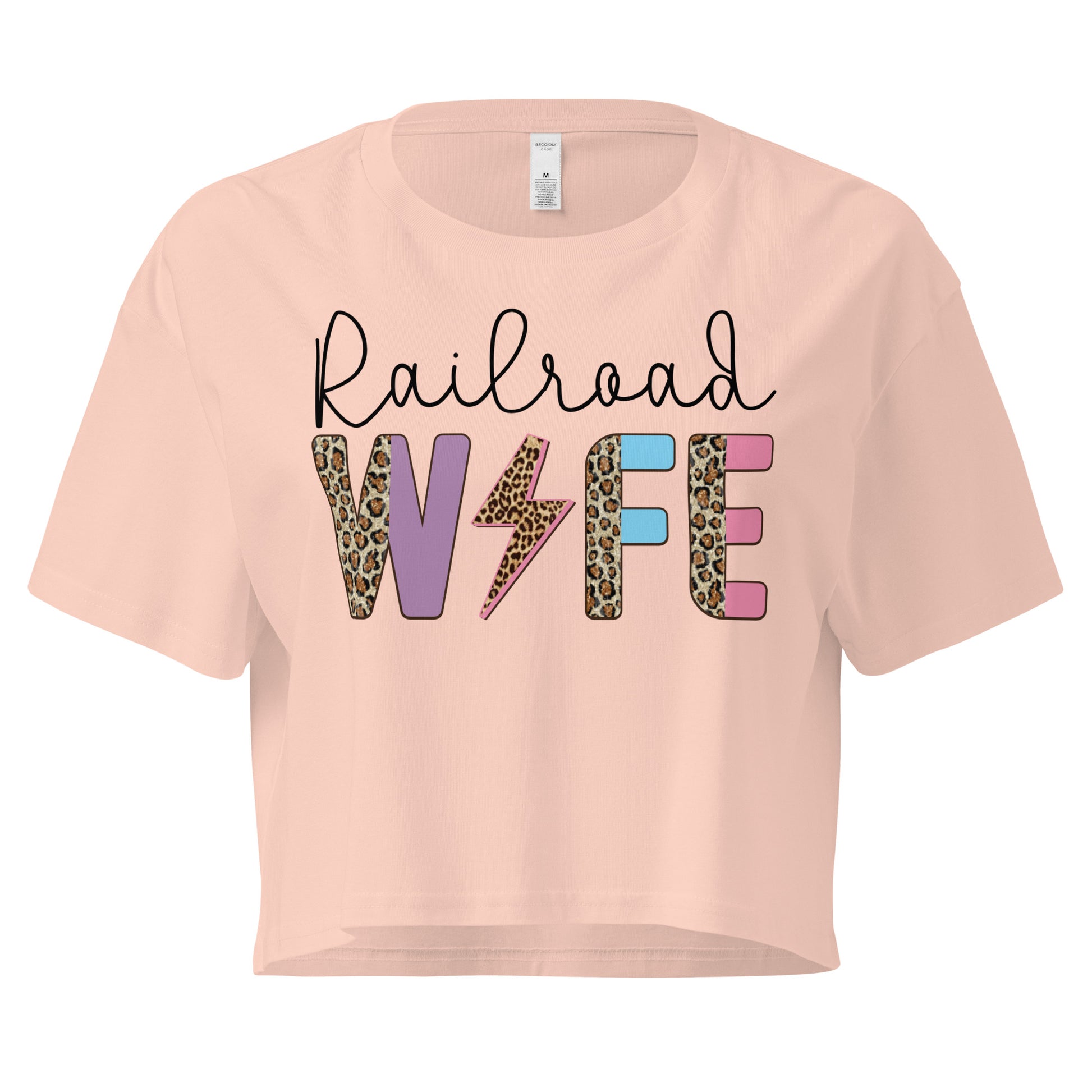 Railroad Wife Crop Tee – Tough Love, Bold Style