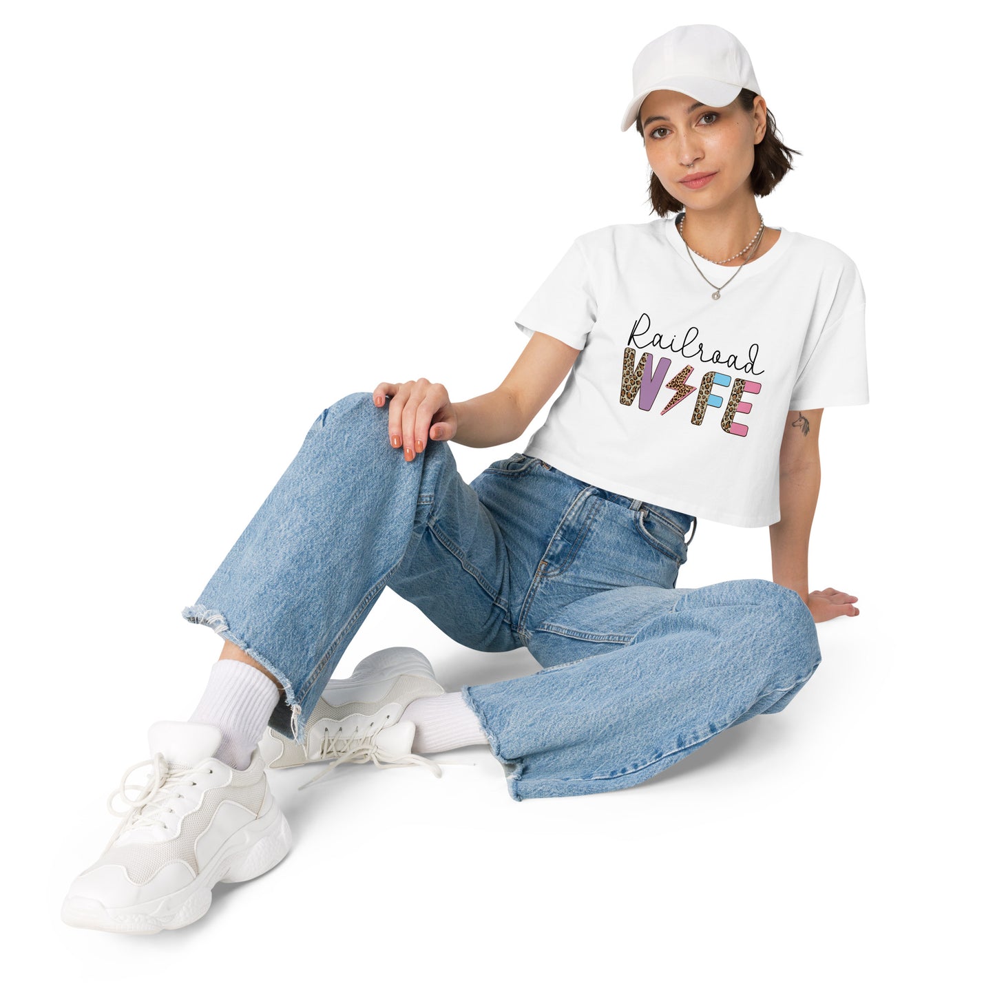 Railroad Wife Women’s crop top